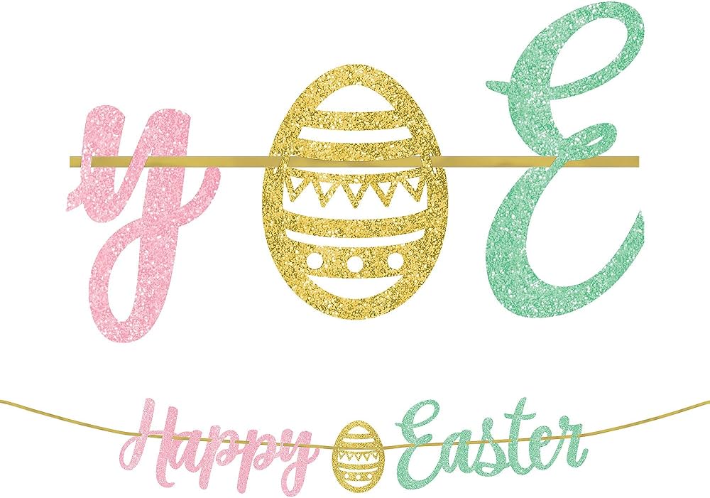EASTER 6 BNR GLITTER RBN SCRIPT