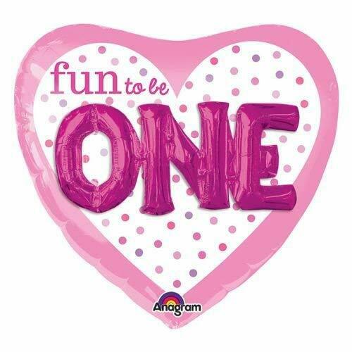 Fun To Be ONE Girl Multi Balloon