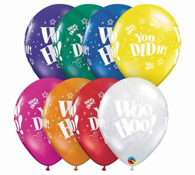 Woo Hoo You Did It Balloon