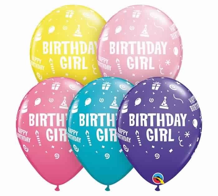 Birthday Girl Balloon