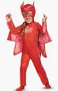 OWLETTE PJ-MASK COSTUME 3-4"