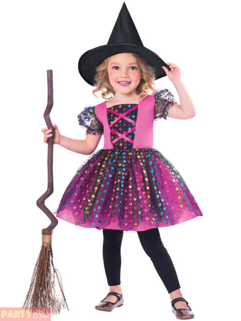 COSTUME RAINBOW WITCH 1-2 YEARS