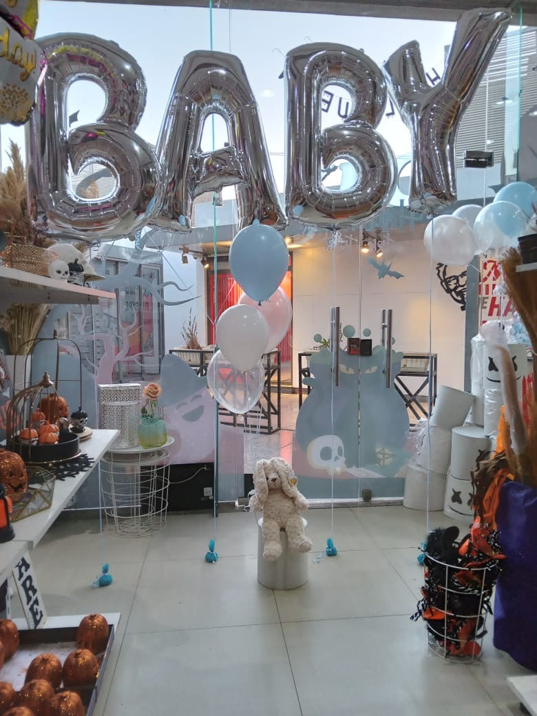 New Baby Balloon Decoration