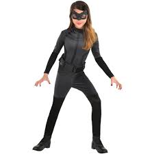 "CATWOMAN COSTUME 3 PIECES 8-10"