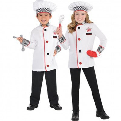 CHEF KIT COSTUME 4-6 YEARS