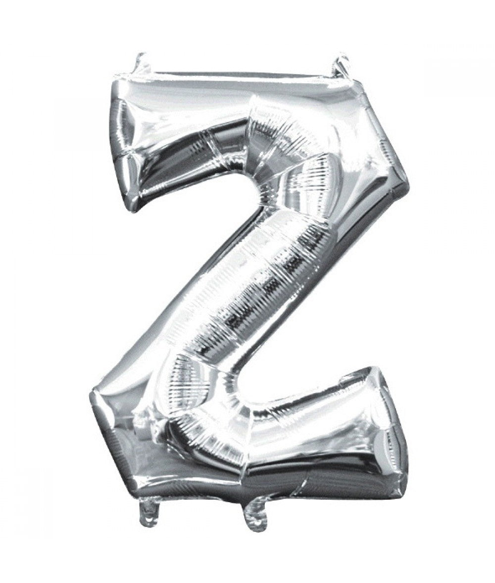 Mini Silver Foil Balloon - Letter