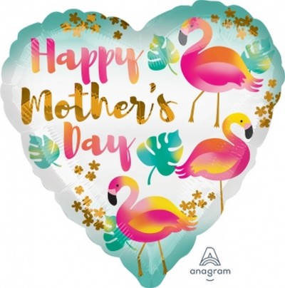 Flamingo Happy Mother's Day Balloon