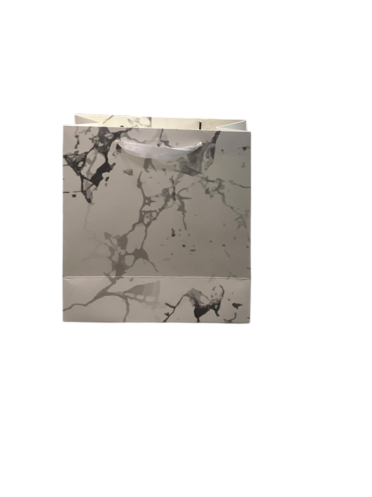 WHITE MARBLE GIFT BAG