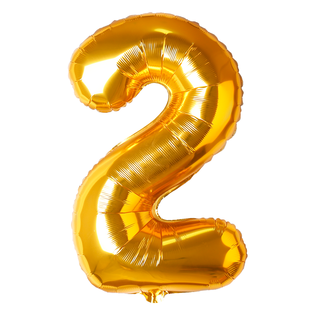 32 Inch Number Balloon Gold