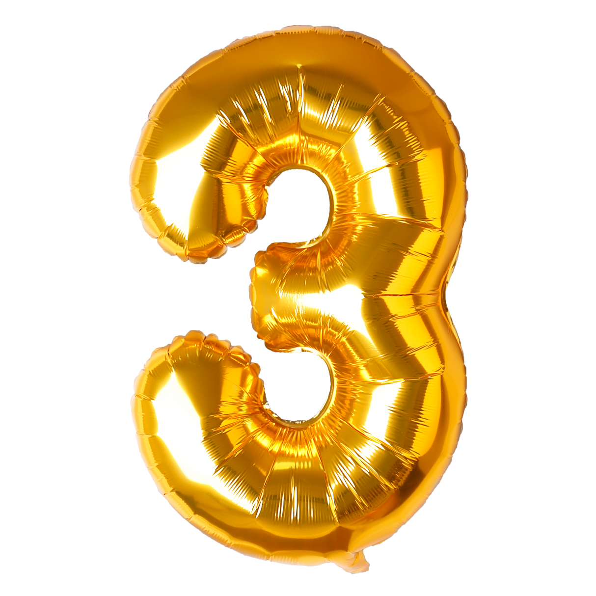 32 Inch Number Balloon Gold