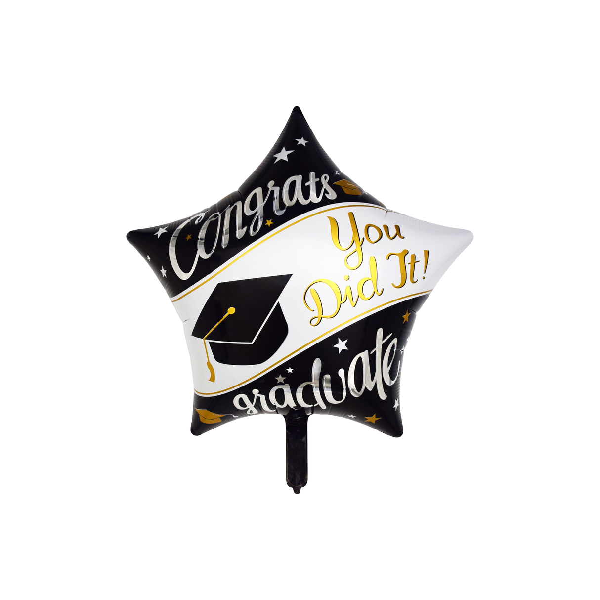 18 INCH GRADUATION YOU DID IT STAR BALLOON