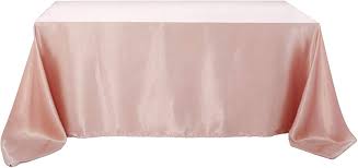 ROSE GOLD METALLIC TABLE COVER
