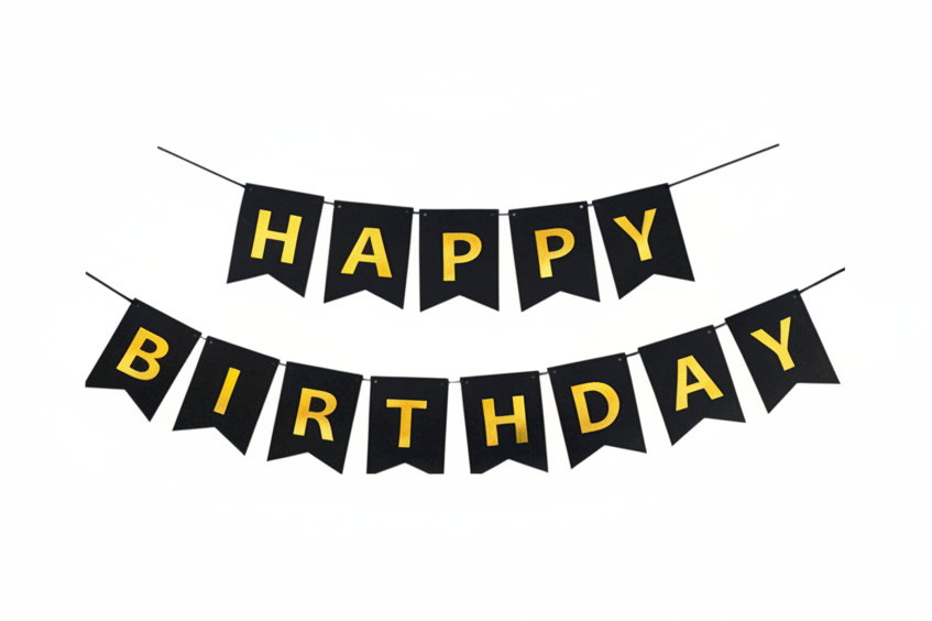 HAPPY BIRTHDAY BANNER