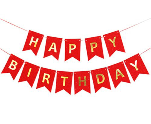 HAPPY BIRTHDAY BANNER