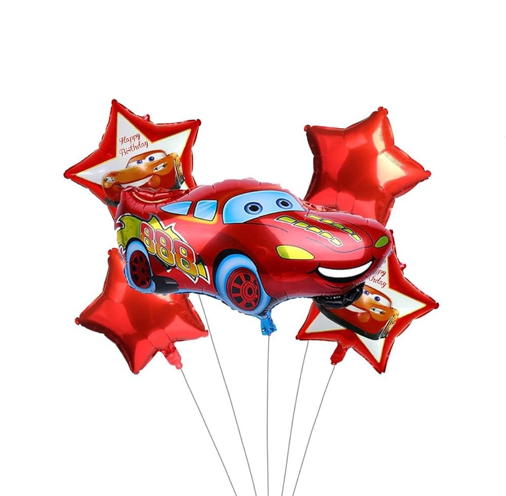 Cars balloon bouquet