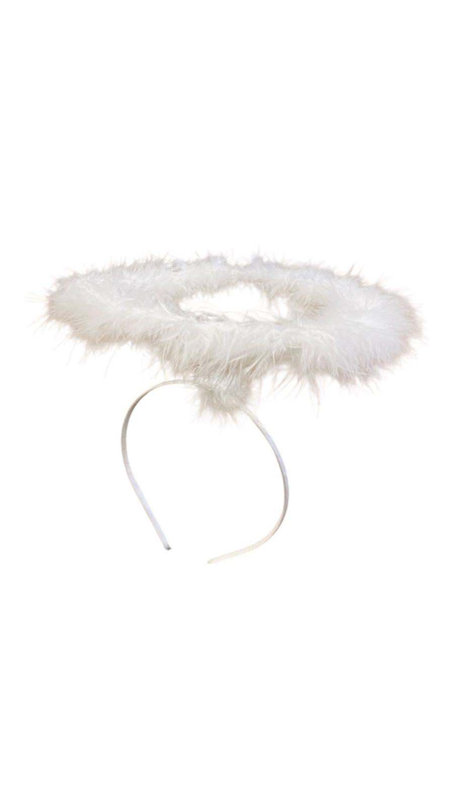 HALO ANGEL HEAD BAND WHITE