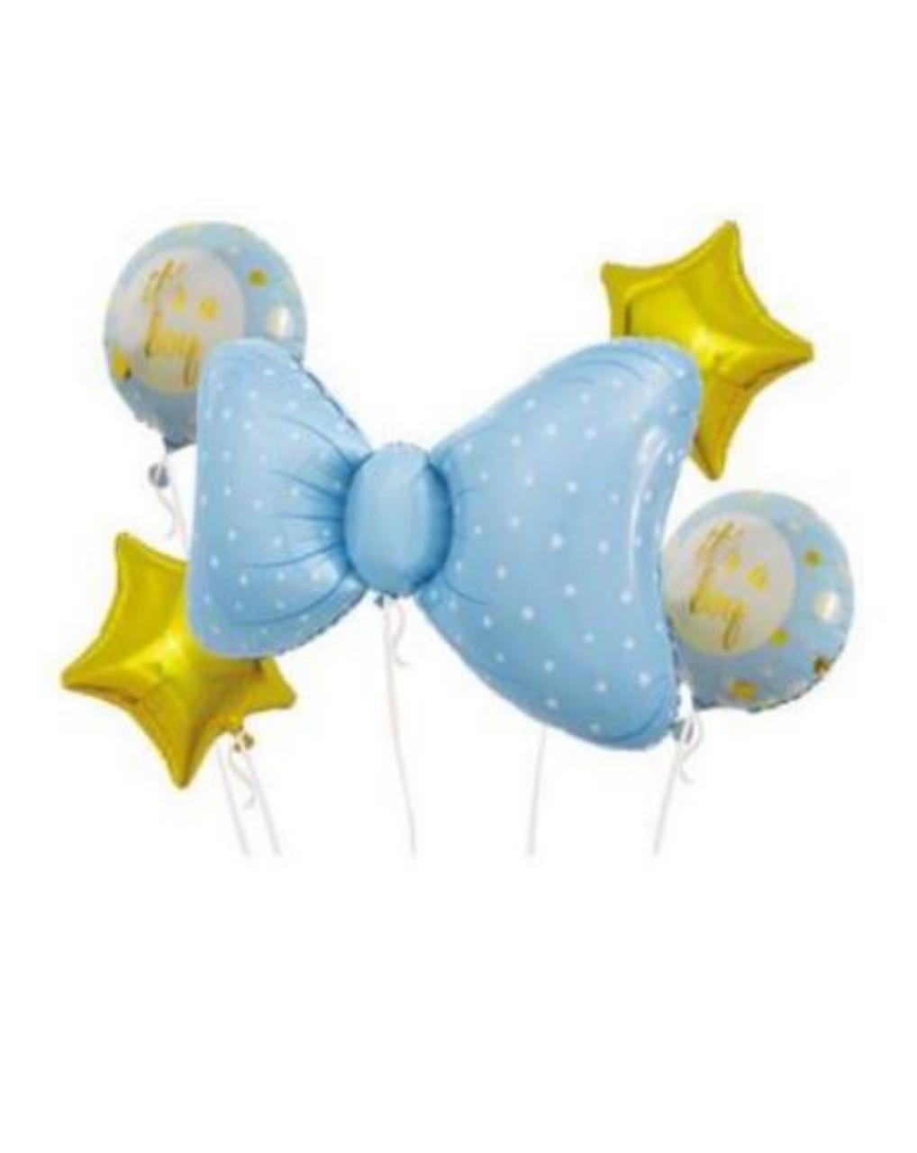 BABY BOY BOW BOUQUET