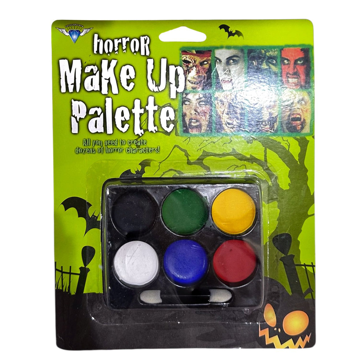 Horror Face Painting Palette