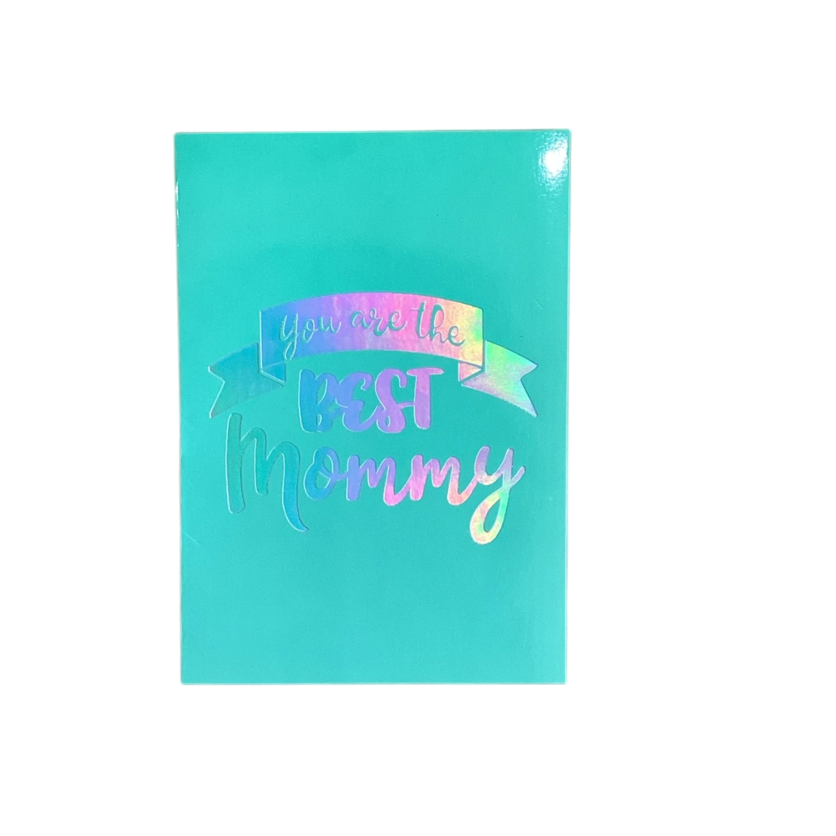CARD BEST MOM GREEN BIG