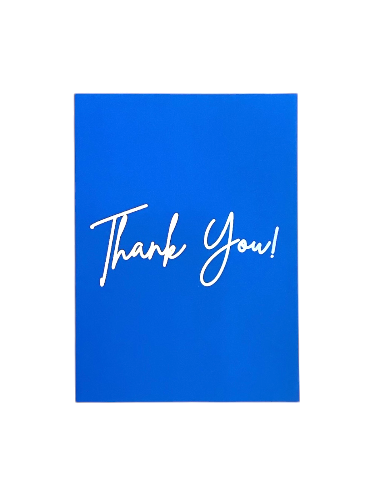 CARD THANK YOU BLUE BIG