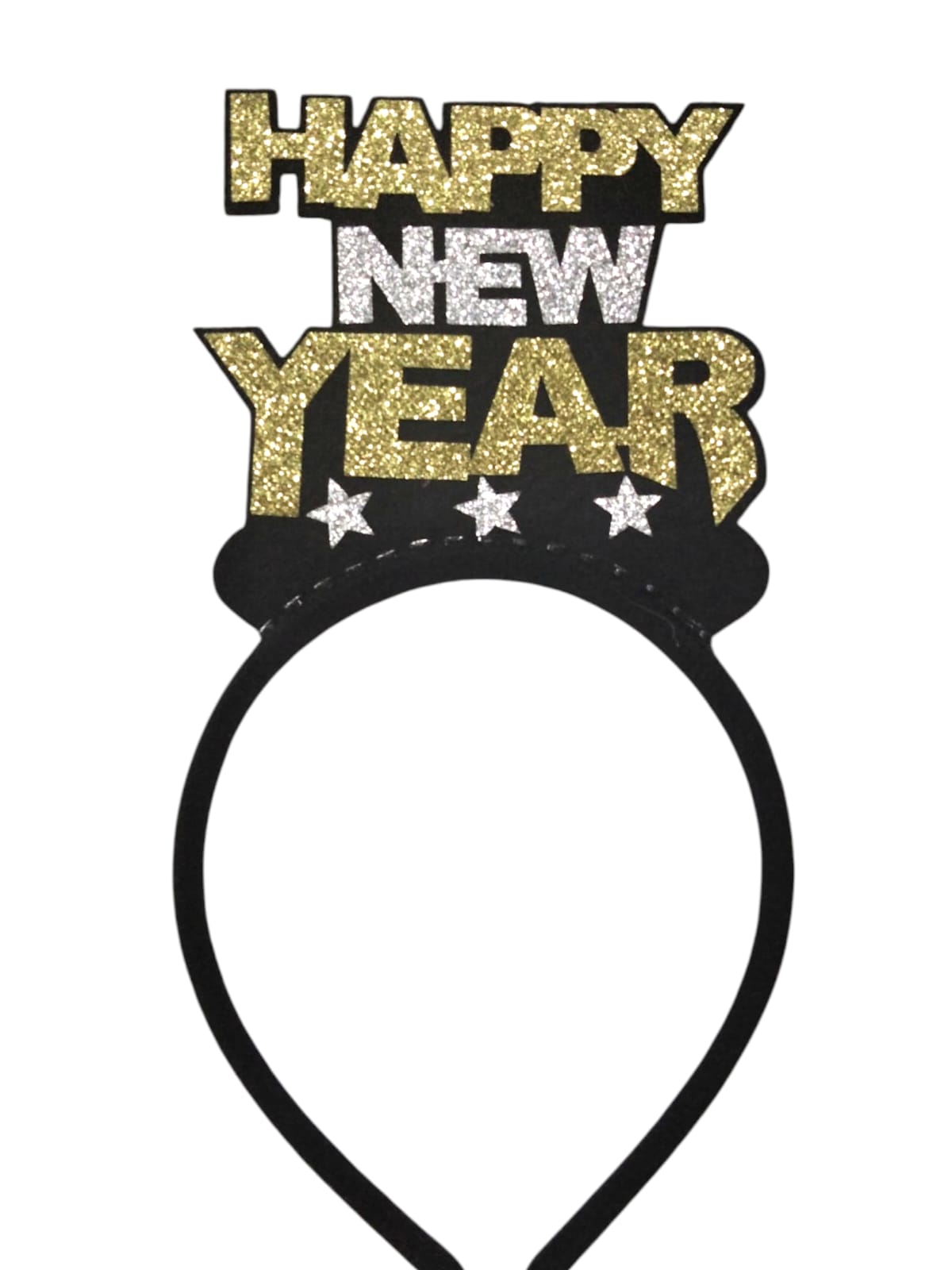 HAPPY NEW YEAR GLITTER HEAD BAND