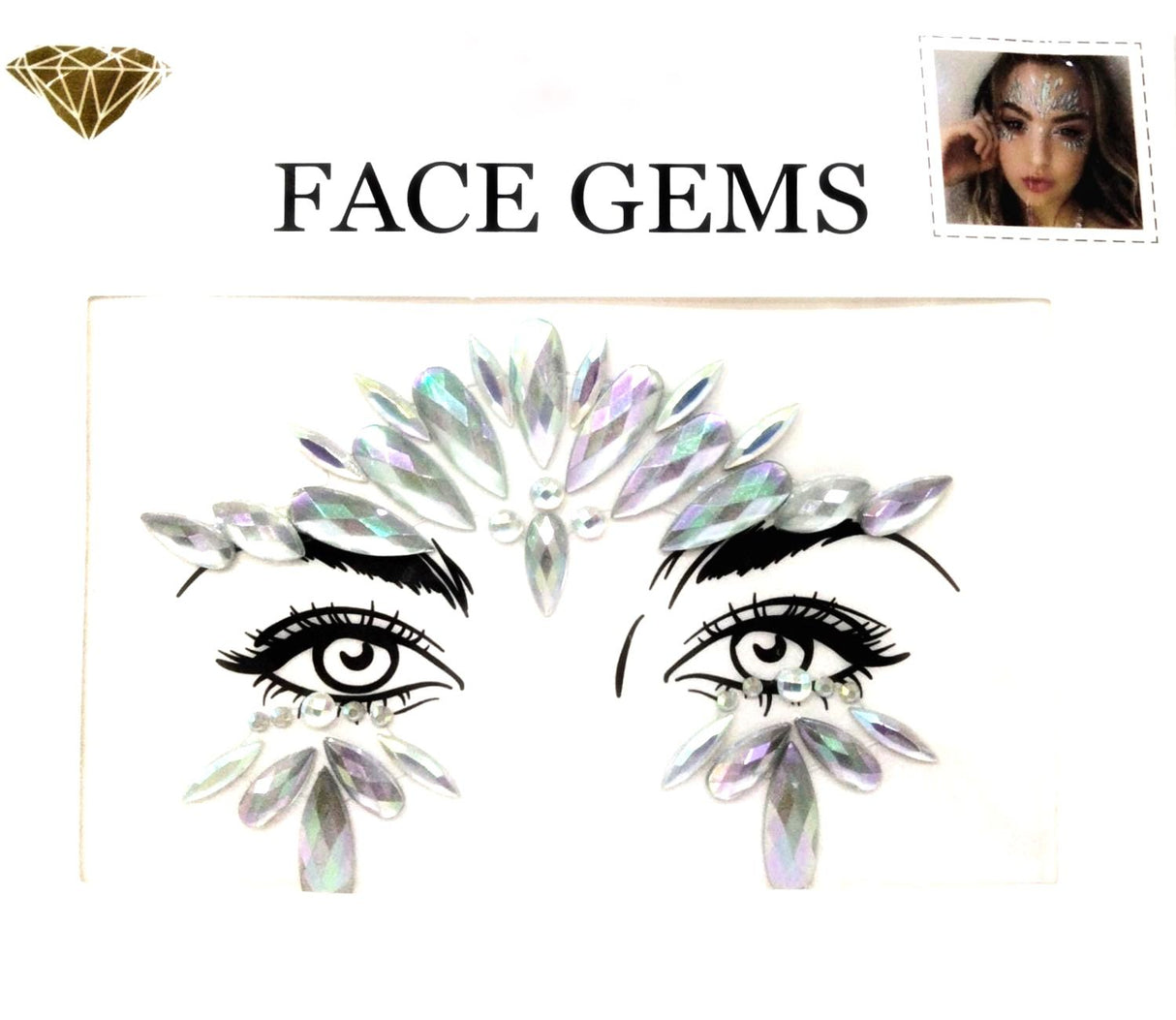 PARTY FACE GEMS