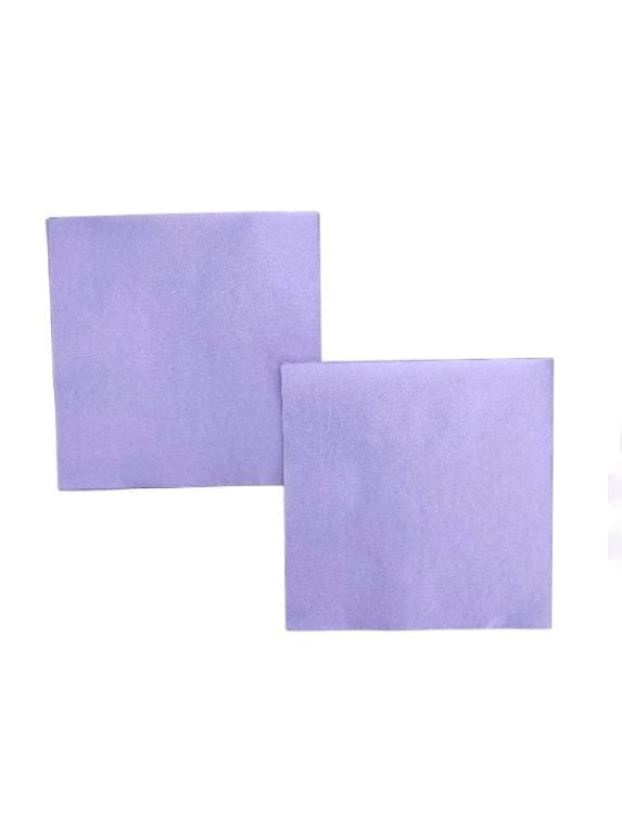 SOLID COLOR NAPKINS LIGHT PURPLE