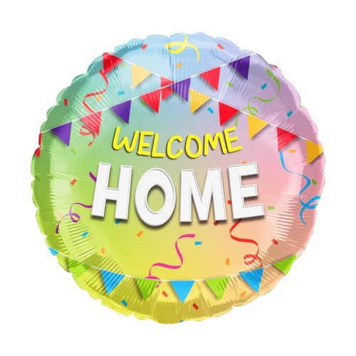 18 Inch welcome Home Festive Balloon