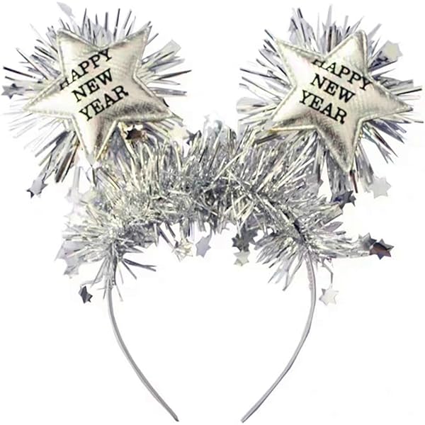 HAPPY NEW YEAR STARS HEAD BAND