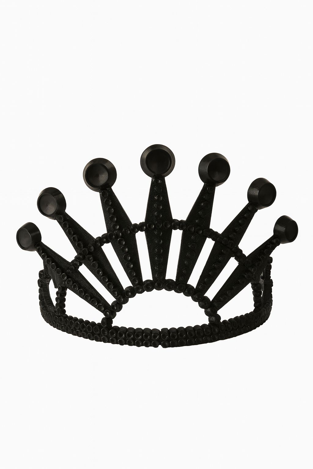 BLACK ICONIC CROWN