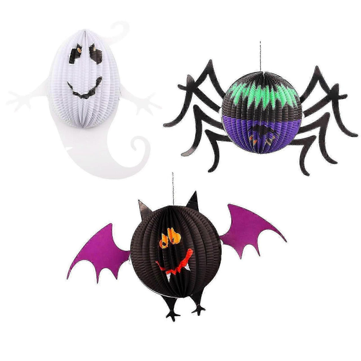 FLUFFY HALLOWEEN SHAPES DECORATION