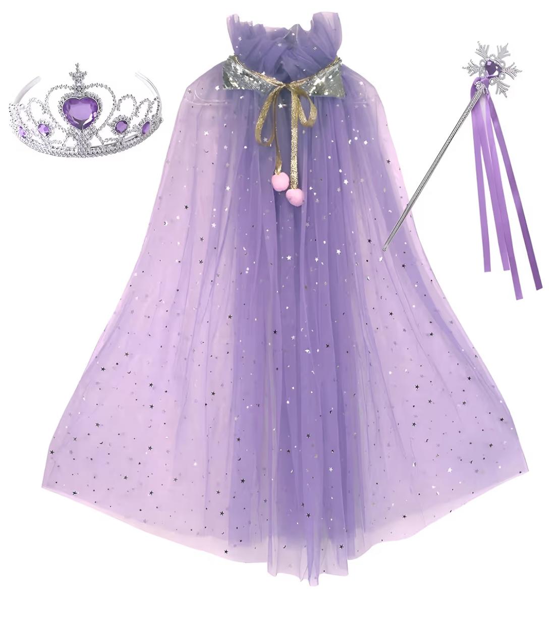 SPARKLE TULL CAPES PURPLE