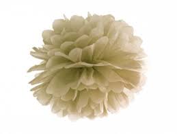 FLUFFY DECORATIONS COLORS BIEGE 40 CM