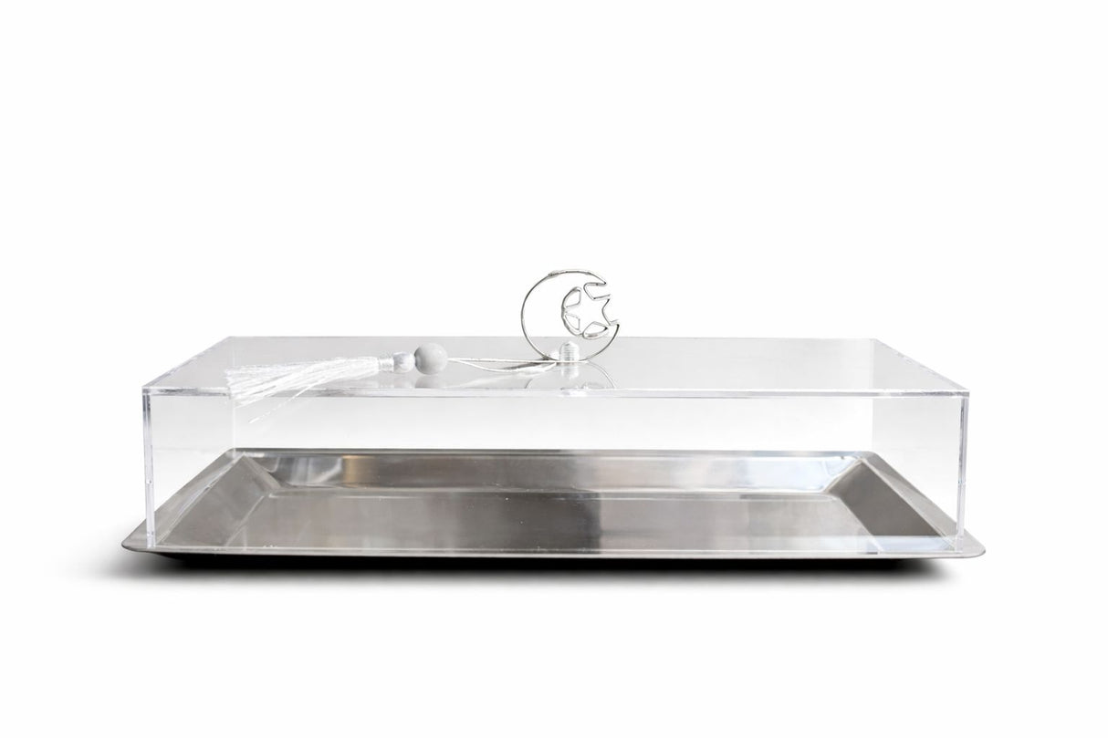 METAL RAMADAN TRAY WITH LID