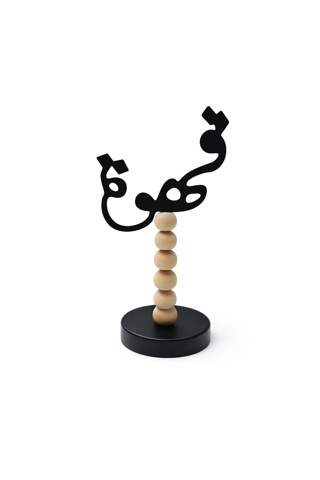 Black Coffee Label Stand