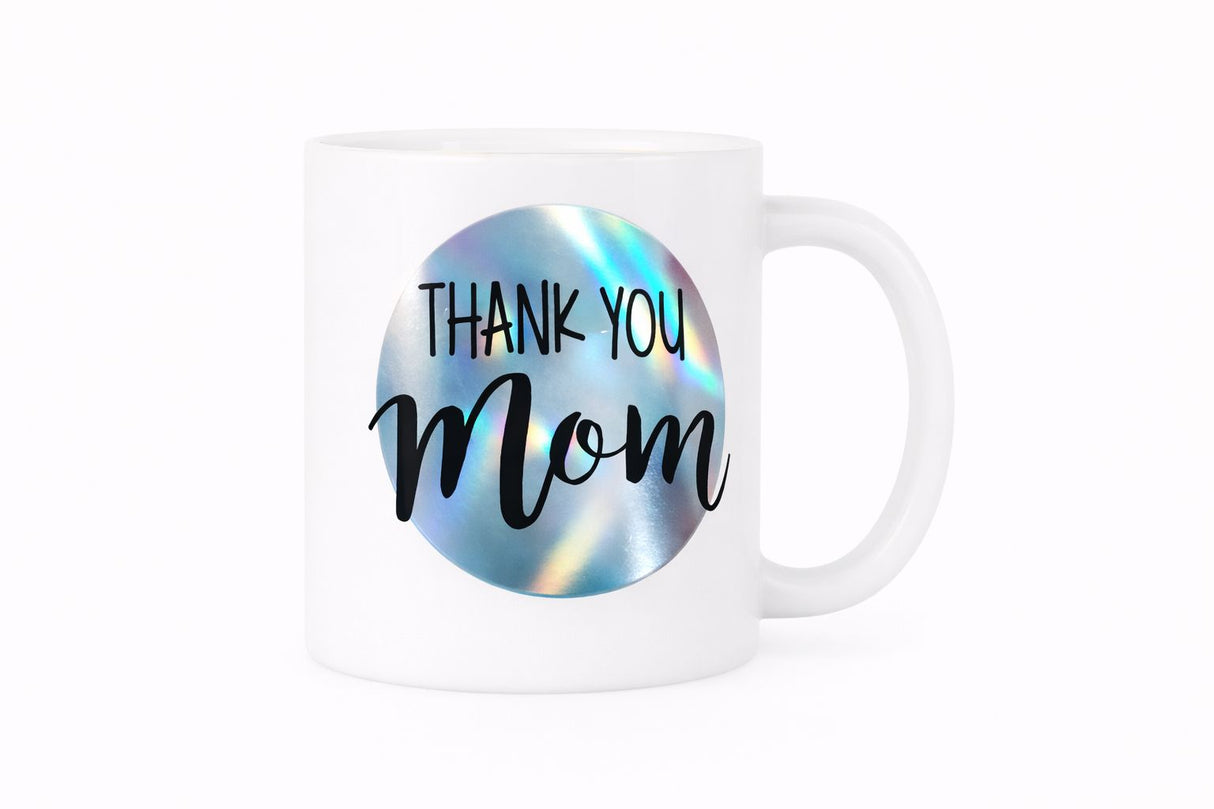HOLOGRAPHIC THANK YOU MUM MUG