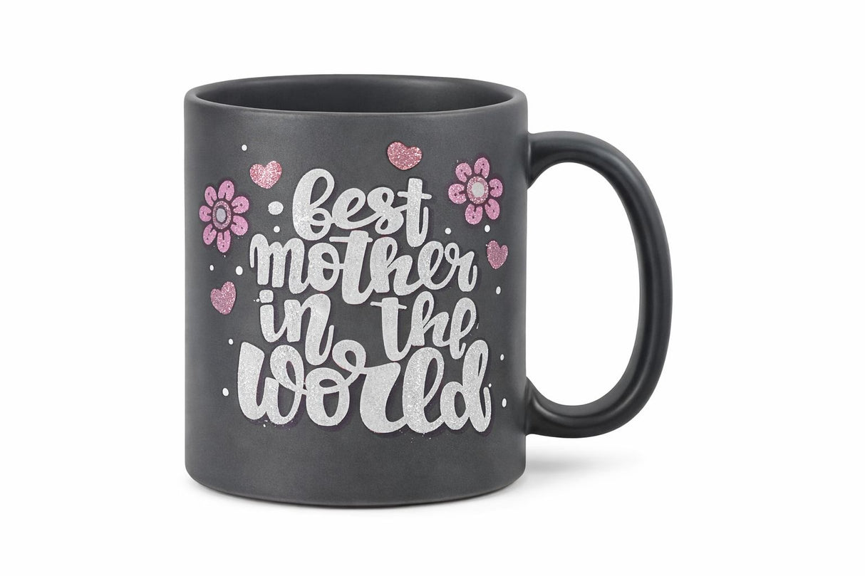 GREY BEST MOTHER IN THE WORLD MUG