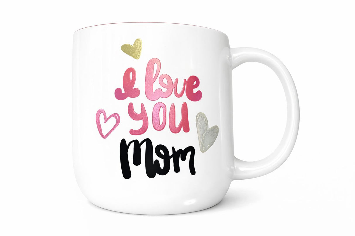 COLORFUL LOVE YOU MUM MUG