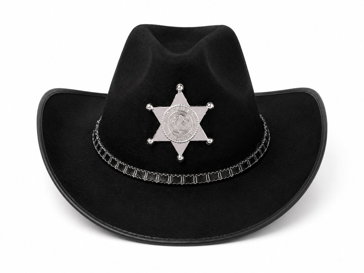 COW BOY HAT BLACK