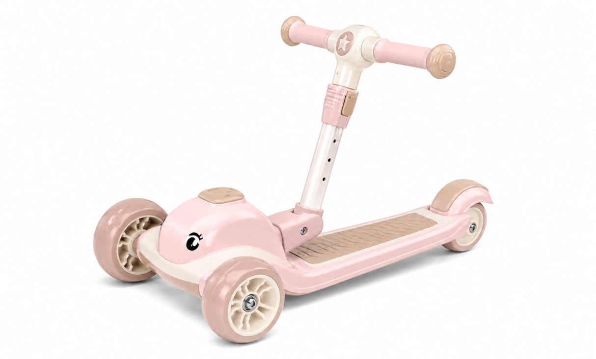 3 WHEEL CUTE DINO WITH SEAT SCOOTER