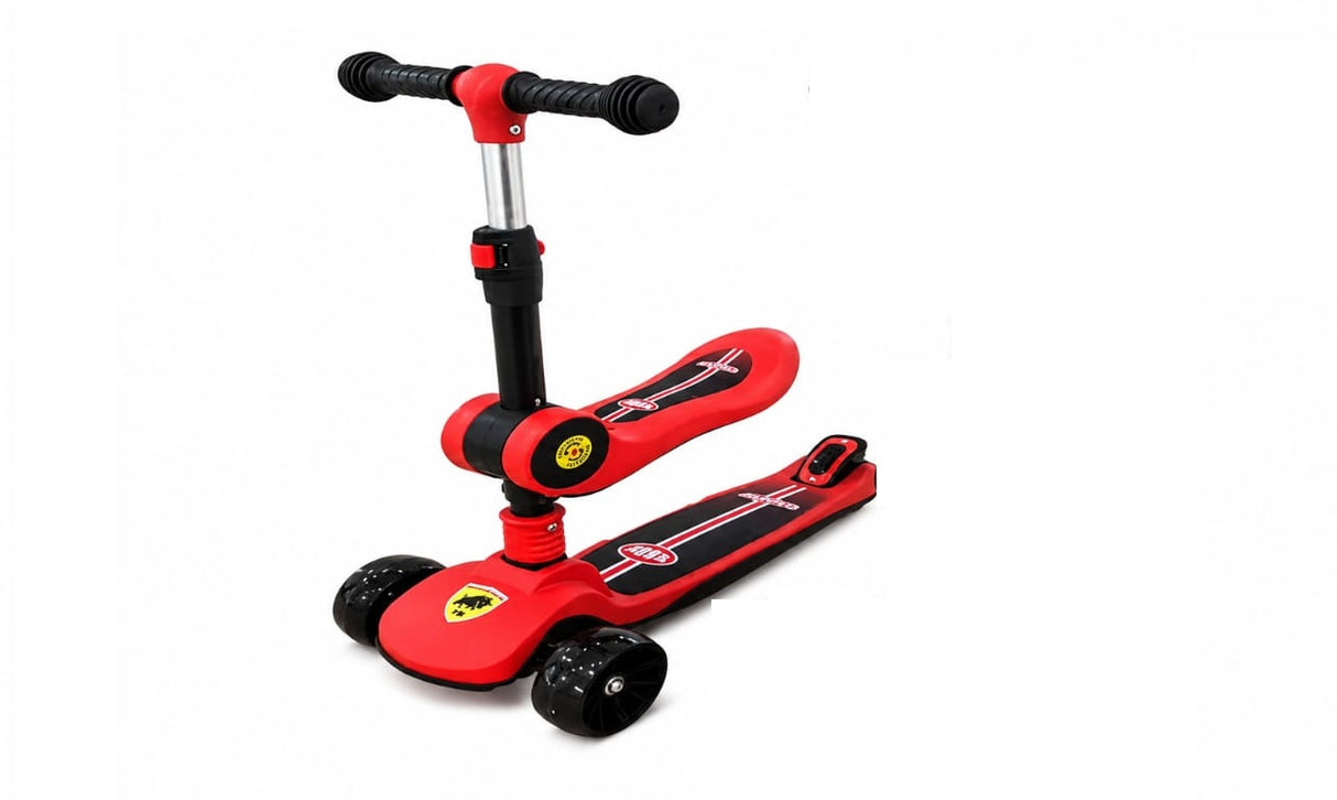 3 WHEEL FERARRI INSPIRED WITH SEAT SCOOTER