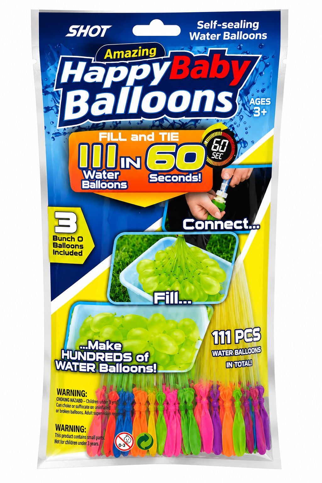 111 WATER BALLOONS