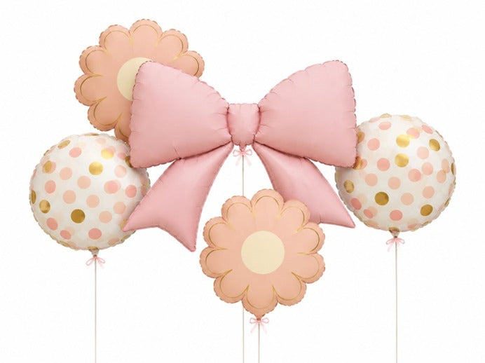 PINK BOW BOUQET