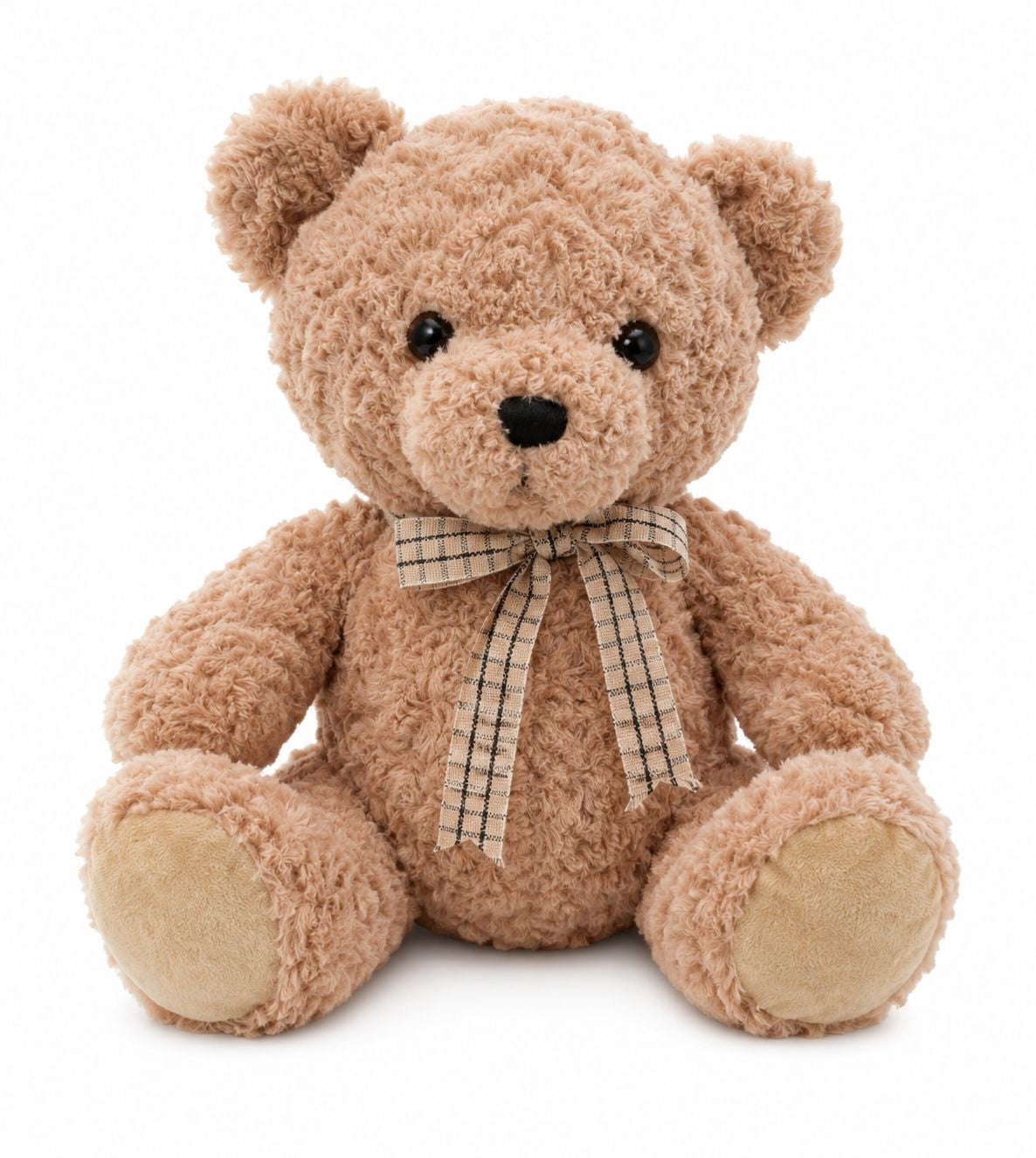 35CM BEIGE FLUFFY TEDDY