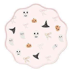 PINK CUTE HALLOWEEN PLATES