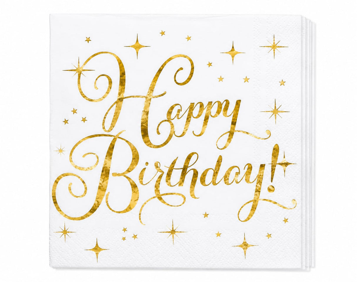 HAPPY BIRTHDAY NAPKINS