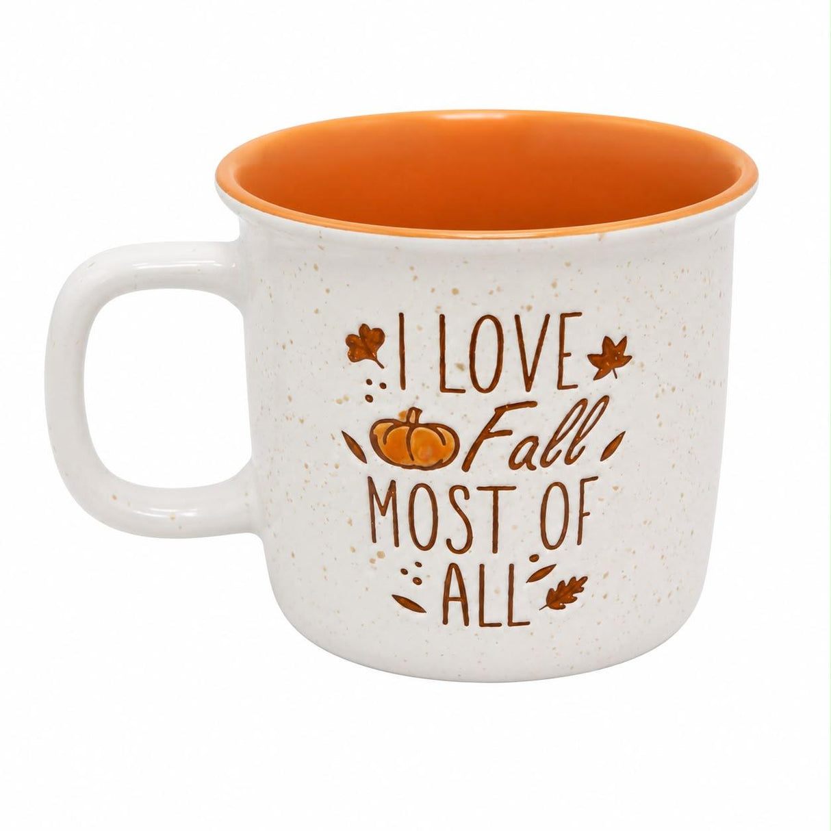 I LOVE FALL MOST OF ALL MUG