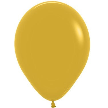 11inch Latex Balloon Fashion Mustard