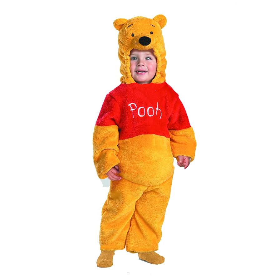 "CHILDREN COSTUME POOH ROMPER"
