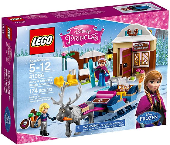 Anna & Kristoff’s Sleigh Adventure Lego Disney 6-12